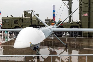 Russian Orion-E reconnaissance and strike drone. (Source: Wikimedia)