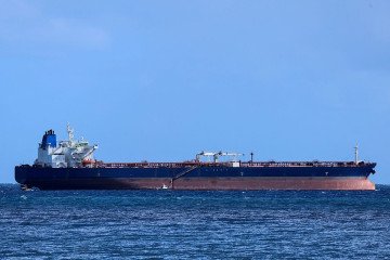 A photograph taken on October 15, 2026 shows the Russian shadow fleet oil tanker DF PEAK escorted by the French Navy towards La Possession bay, off the coast of the French Indian Ocean island of La Reunion. (Source: Getty Images) A photograph taken on October 15, 2026 shows the Russian shadow fleet oil tanker DF PEAK escorted by the French Navy towards La Possession bay, off the coast of the French Indian Ocean island of La Reunion. (Source: Getty Images)