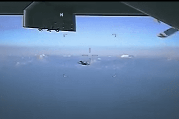 Russian Fighter Jet Threatens French Drone Over Mediterranean in Bold Aerial Provocation