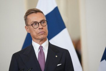 Finland's President Alexander Stubb looks on during a joint press conference after talks with Latvia's President at Riga Castle, in Riga, on September 16, 2025. (Source: Getty Images) Finland's President Alexander Stubb looks on during a joint press conference after talks with Latvia's President at Riga Castle, in Riga, on September 16, 2025. (Source: Getty Images)