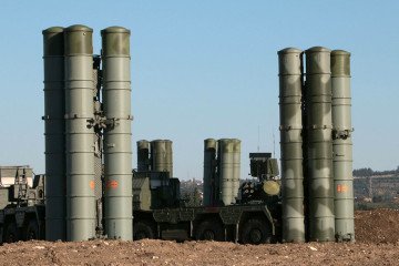Russian S-300 air defense systems in Syria, 2015.
