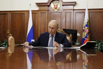 Ukrainian Drone Threats Force Putin to Move Major Sochi Summit to Moscow Russian leader Vladimir Putin. (Source: Getty Images)