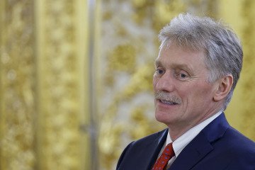 Kremlin spokesperson Dmitry Peskov attends the Supreme Eurasian Economic Council meeting during the Eurasian Economic Union (EAEU) summit in Moscow, May 8, 2024. (Source: Getty Images) Kremlin spokesperson Dmitry Peskov attends the Supreme Eurasian Economic Council meeting during the Eurasian Economic Union (EAEU) summit in Moscow, May 8, 2024. (Source: Getty Images)