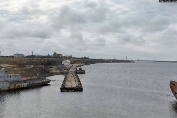 Ukrainian Drones Strike Russian Coast Guard Base in Crimea, Video Ukrainian Drones Strike Russian Coast Guard Base in Crimea, Video