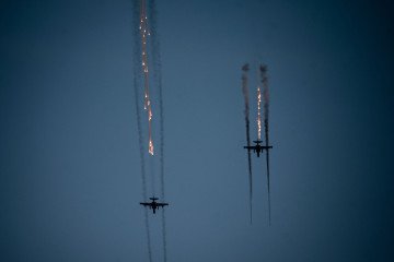 Russian Su-25 Fighter Jet Crashes During Training Flight in Primorsky Region Russian Su-25 Fighter Jet Crashes During Training Flight in Primorsky Region