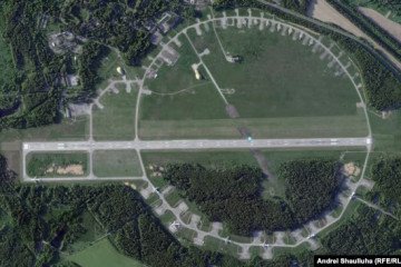 Russia Establishes New Shahed Launch Sites Along Belarusian Border Russian built bases for Shaheds near Belarus, satellite photos. (Source: Radio Svoboda)