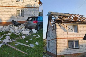 Russian Drone Hits Polish Village, Debris Damages Home as NATO Responds to Overnight Incursion