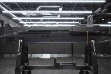 Barracuda-500 cruise missile on display. (Source: Anduril Industries) Barracuda-500 cruise missile on display. (Source: Anduril Industries)