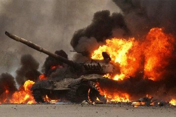 Ukrainian Forces Destroy Dozen of Russian Tanks, Including T-90M, in One Blow Near Andriivka Ukrainian Forces Destroy Dozen of Russian Tanks, Including T-90M, in One Blow Near Andriivka