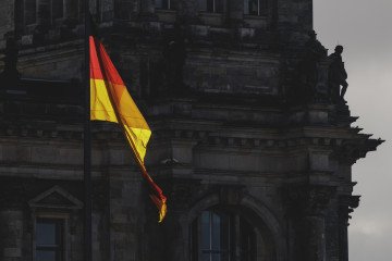 The german flag is pictured at the German Bundestag. (Source: Getty Images) The german flag is pictured at the German Bundestag. (Source: Getty Images)