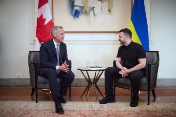 Zelenskyy Holds First Meeting With Canada’s New PM Carney