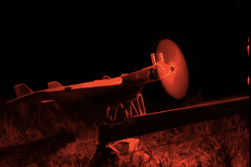 MORRIGAN strike drone operated by Ukraine’s 412th Nemesis Brigade during a nighttime deployment. (Source: 412th Nemesis Brigade)