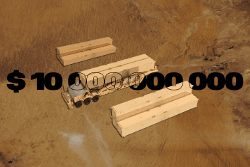 Aerial view of a missile defense battery in a desert landscape. Illustrative image. (Source: UNITED24 Media/Oleksandr Manukians) Aerial view of a missile defense battery in a desert landscape. Illustrative image. (Source: UNITED24 Media/Oleksandr Manukians)