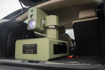 Ukraine’s Fulltime Robotics Unveils “Slim Beam” Laser Turret to Neutralize Drones and More