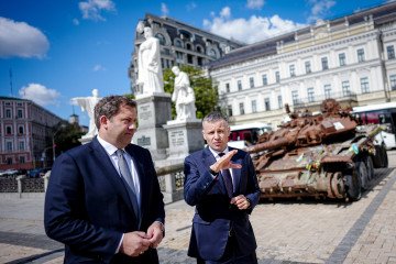 Germany’s Finance Minister Reaffirms Support for Ukraine During Unannounced Kyiv Trip