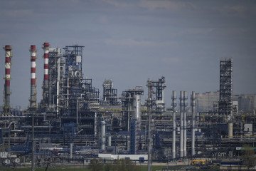 Russia Weighs Diesel and Kerosene Export Ban Following Severe Drone Strikes on Oil Refineries The Russian oil producer Gazprom Neft's Moscow oil refinery on the south-eastern outskirts of Moscow. (Source: Getty Images)