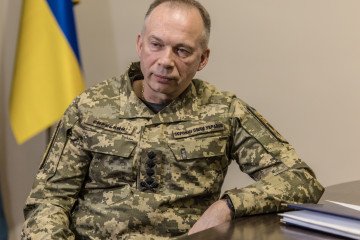 Oleksandr Syrskyi, Commander-in-Chief of the Armed Forces of Ukraine. (Source: Getty Images)