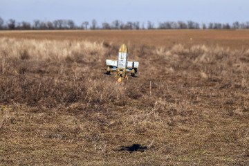 Nearly 9,000 Ukrainian Drones Targeted Moscow in August, Mayor Says An interceptor drone. (Source: Getty Images)