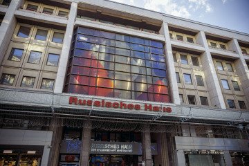 Germany Ends Russian House Agreement and Orders Expulsion of Employees Exterior view of the "Russian House of Science and Culture" on Friedrichstrasse in Berlin Mitte in Berlin, Germany. (Source: Getty Images)