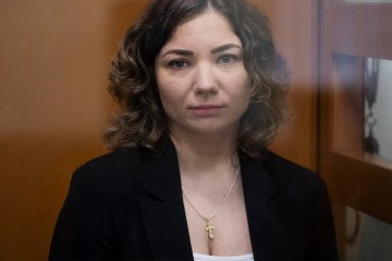 Russian Court Sentences Ukrainian Woman to 12 Years in Russia for Peaceful Anti-War Protest Russian Court Sentences Ukrainian Woman to 12 Years in Russia for Peaceful Anti-War Protest