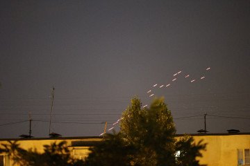 Ukraine Aims to Launch 1,000 Long-Range Drones Daily at Russian Targets Overnight Ukrainian drones attack in Belgorod, Russia, on August 27, 2026. (Source: Getty Images)