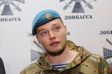 Russian volunteer fighter Alexei Miltchakov, who has publicly declared himself a Nazi. (Photo: Open source)