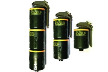 Nammo SOHG modular grenades arranged against a stylized background. (Source: Nammo) Nammo SOHG modular grenades arranged against a stylized background. (Source: Nammo)