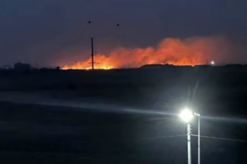 Ukraine Reportedly Strikes Russian Marinovka Airfield, Hitting Military Supplies