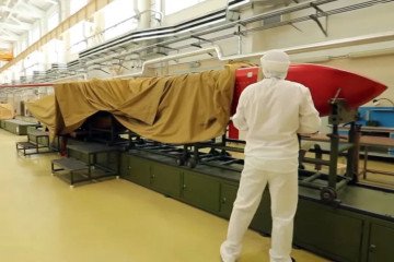 Russia released footage of the production of the Burevestnik nuclear-powered missile. (Source: OsintUpdates/X) Russia released footage of the production of the Burevestnik nuclear-powered missile. (Source: OsintUpdates/X)