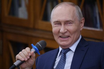 Russian leader Vladimir Putin meets with students at Moscow Pedagogical State University in Moscow, August 29, 2026. (Source: Getty Images) Russian leader Vladimir Putin meets with students at Moscow Pedagogical State University in Moscow, August 29, 2026. (Source: Getty Images)