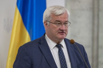 Ukrainian Minister of Foreign Affairs Andrii Sybiha. (Source: Getty Images)