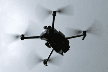 A drone flying in the sky. Illustrative photo. (Source: Getty Images)