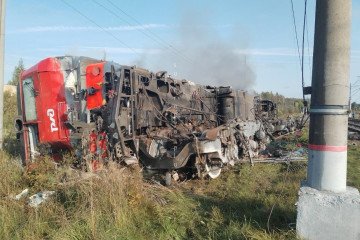 El sabotaje ferroviario cerca de San Petersburgo detiene un tren de suministros militares, según inteligencia ucraniana rusia