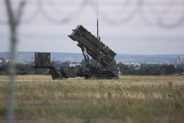 MIM-104 Patriot short-range anti-aircraft missile systems for defense against aircraft, cruise missiles and medium-range tactical ballistic missiles are located at Rzeszow Airport. Illustrative image. (Photo: Getty Images)