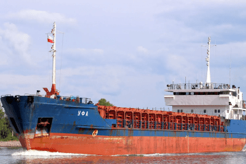 The vessel Caffa, operating in the sea. Illustrative photo. (Source: Marine Traffic)