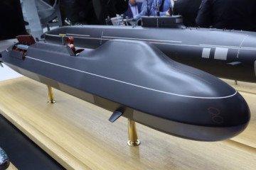 Illustrative image of a possible look of the Russian next-generation strategic nuclear submarines. (Photo: open source)