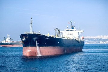 Prometei oil tanker in the Bosporus Strait, 2024. (Source: VesselFinder)