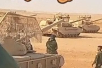 Russian T-72B3M main battle tanks in Libya, 2026. (Source: LibyaFieldNotes/X) Russian T-72B3M main battle tanks in Libya, 2026. (Source: LibyaFieldNotes/X)