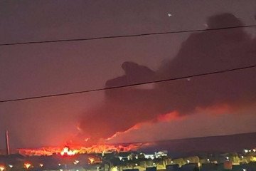 Ukrainian Strike Sets Luhansk Fuel Depot Ablaze, Disrupts Russian Military Logistics