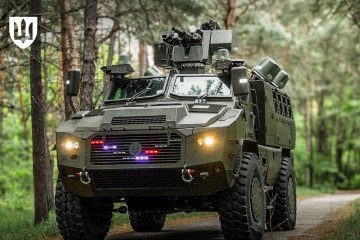 Ukrainian OWL-APC armored carrier.