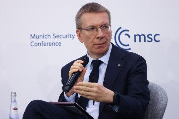 The President of Latvia, Edgars Rinkēvičs. (Source: Getty Images)