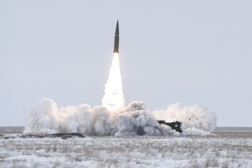 Illustrative image. Launch of the Iskander-M in the Kapustin Yar proving ground.