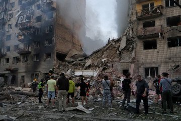 French FM Condemns Russian Strike on Kyiv, Urges Kremlin to Focus on Peace in Ukraine