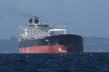 The Russian oil tanker "Tagor". (Source: Getty Images)