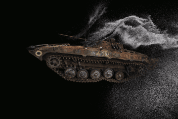 Illustrative image. Destroyed Russian BMP-2. (Source: UNITED24 Media/Oleksandr Manukians)