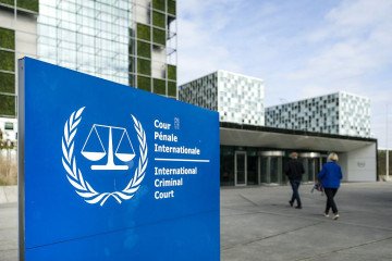 This photograph shows a view of the International Criminal Court (ICC) in The Hague, on September 23, 2026. (Source: Getty Images)