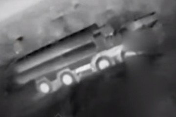 A Ukrainian military intelligence video shows the moment a Russian S-400 Triumf air defense system is struck in occupied Crimea on July 26, 2026. (Source: HUR) A Ukrainian military intelligence video shows the moment a Russian S-400 Triumf air defense system is struck in occupied Crimea on July 26, 2026. (Source: HUR)
