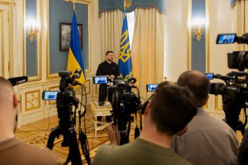 Ukraine Ready to Start Talks With Russia If Ceasefire Agreement Is Reached, Zelenskyy Says