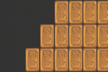 Illustrative image depicting gold bars. (Source: UNITED24 Media/Oleksandr Manukians)