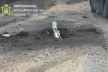 The aftermath of a Russian missile attack in Kherson, Ukraine on January 30, 2025. (Photo: Kherson Regional Military Administration)